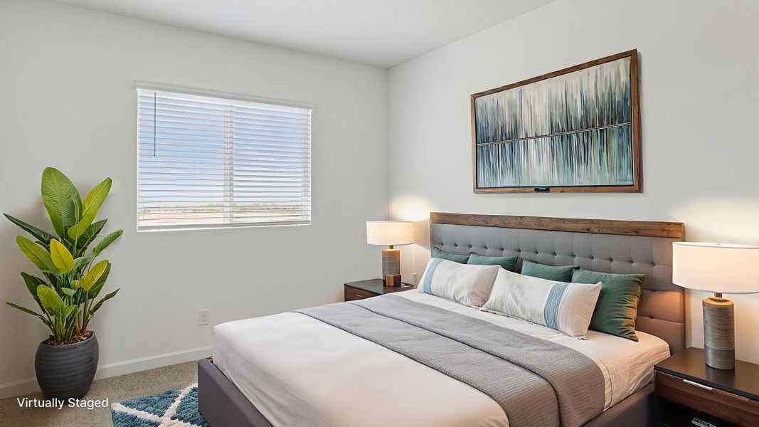 Representative furnished interior of a home built from the Crow by D.R. Horton in Zanjero Pass, Glendale (Image 13).