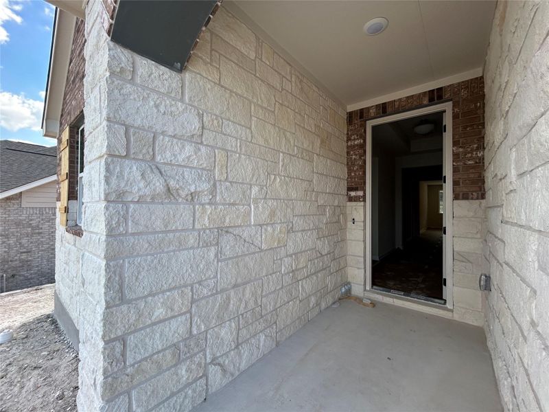 Exterior details and patio area of a home in Provence 50s, Austin (Image 14). Exterior details and patio area of a home in Provence 50s, Austin (Image 14).