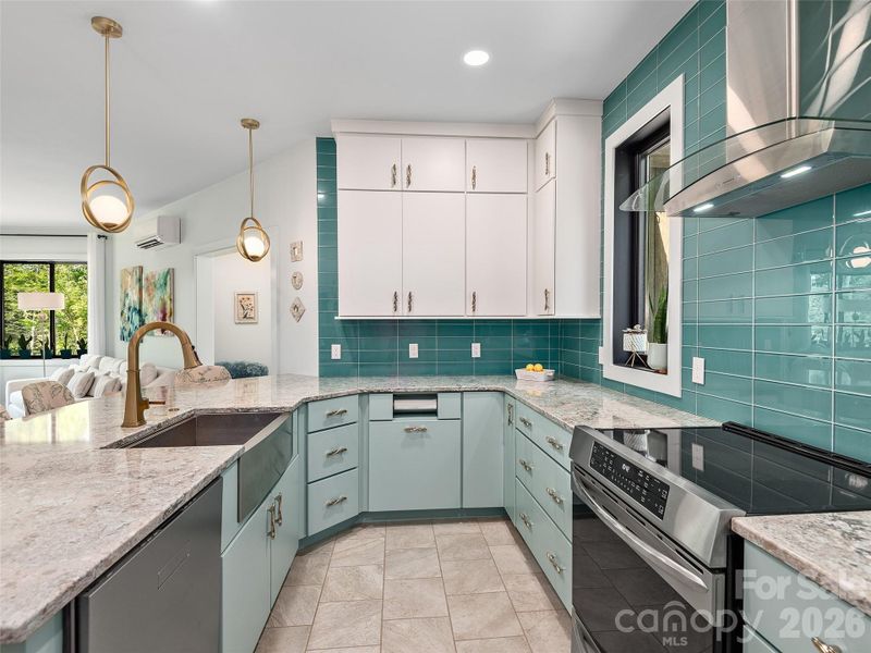 Furnished interior view inside a new home in , Mars Hill (Image 15).