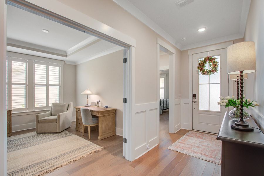 Furnished interior view inside a new home in , Summerville (Image 17).