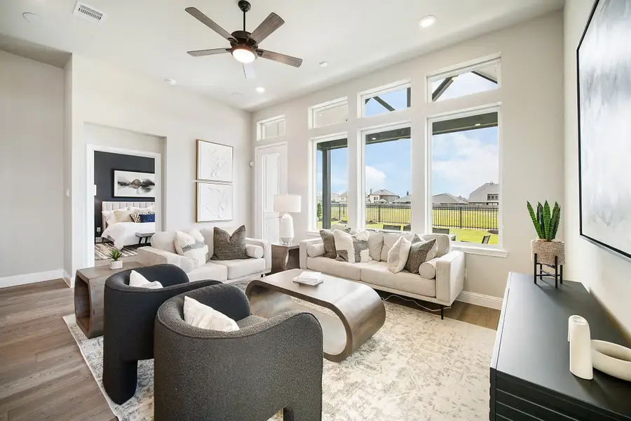 Representative furnished interior of a home built from the Prosperity by Beazer Homes in The Highlands, Porter (Image 11).