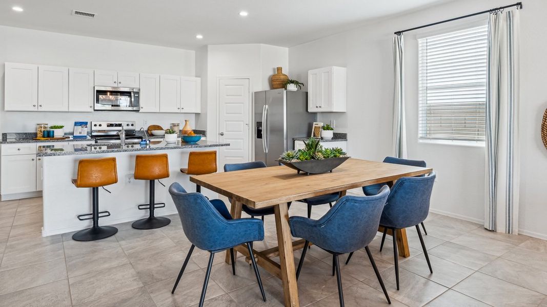 Furnished interior view inside a new home in Heartland Ranch, Coolidge (Image 10).