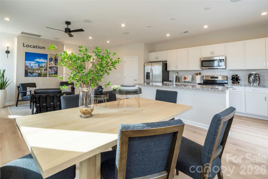 Open concept living