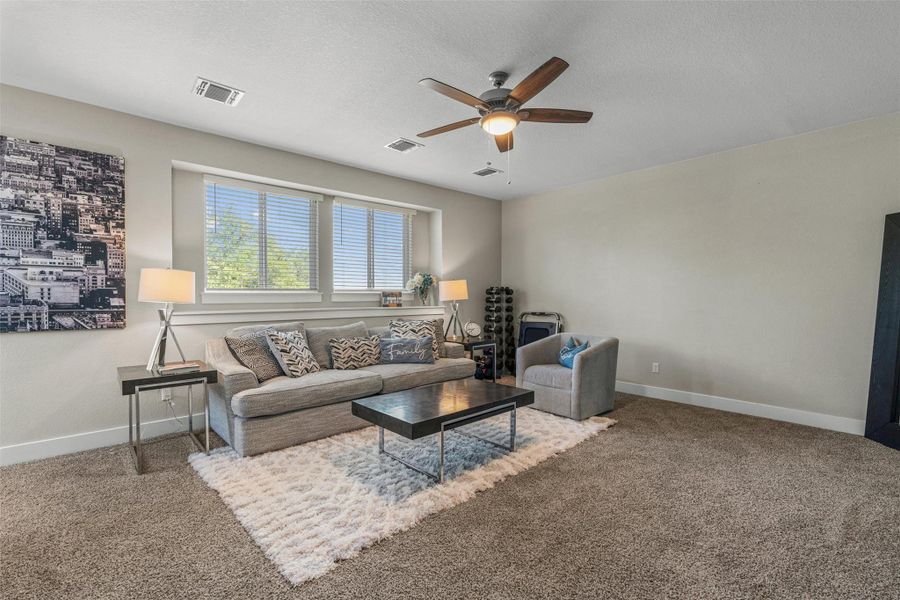 Furnished interior view inside a new home in Bryson, Leander (Image 10). Furnished interior view inside a new home in Bryson, Leander (Image 10).