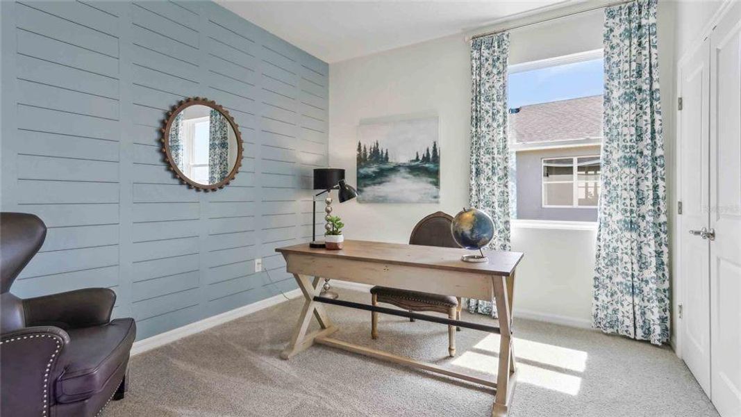 Furnished interior view inside a new home in Twisted Oaks, Wildwood (Image 19).
