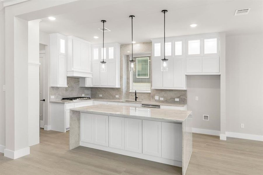 Furnished interior view inside a new home in Cambridge Estates - Harwood, Prosper (Image 13).