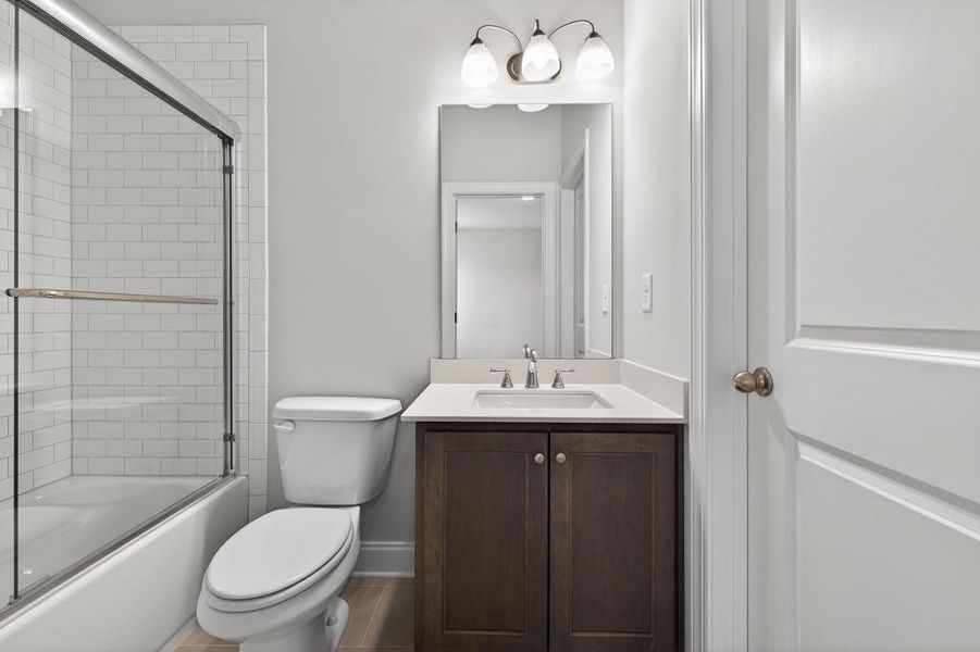 Furnished interior view inside a new home in , Suwanee (Image 21). Furnished interior view inside a new home in , Suwanee (Image 21).