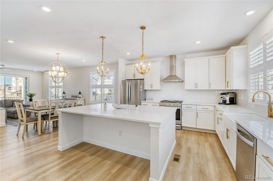 Furnished interior view inside a new home in , Broomfield (Image 9).