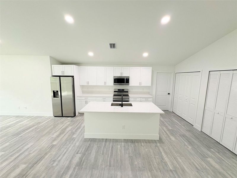 Furnished interior view inside a new home in , Okeechobee (Image 5).