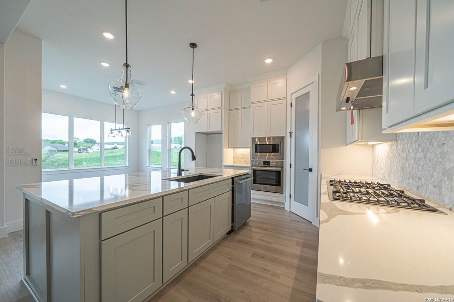 Furnished interior view inside a new home in , Kerrville (Image 5).