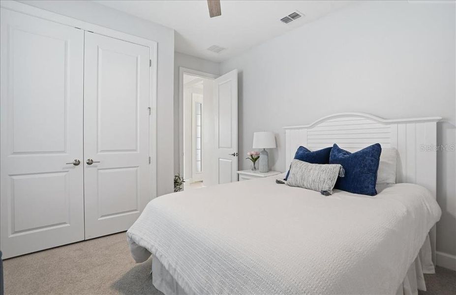 Furnished interior view inside a new home in Esplanade at Artisan Lakes, Palmetto (Image 38).