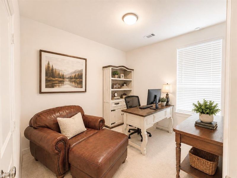 Furnished interior view inside a new home in Bel Air Village, Sherman (Image 6). Furnished interior view inside a new home in Bel Air Village, Sherman (Image 6).