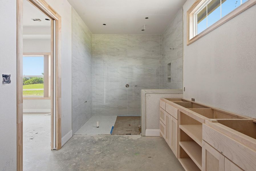 In-progress construction of a new home in , Bryan, TX (Image 21).