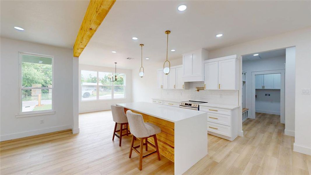 Furnished interior view inside a new home in , Weatherford (Image 3).