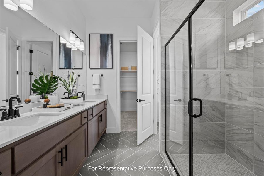 Furnished interior view inside a new home in Estancia West, Manchaca (Image 4). Furnished interior view inside a new home in Estancia West, Manchaca (Image 4).