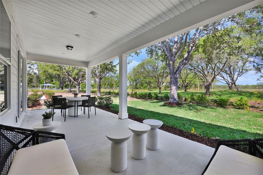 Exterior details and patio area of a home in Lakeview Estates, Palm Coast (Image 2). Exterior details and patio area of a home in Lakeview Estates, Palm Coast (Image 2).