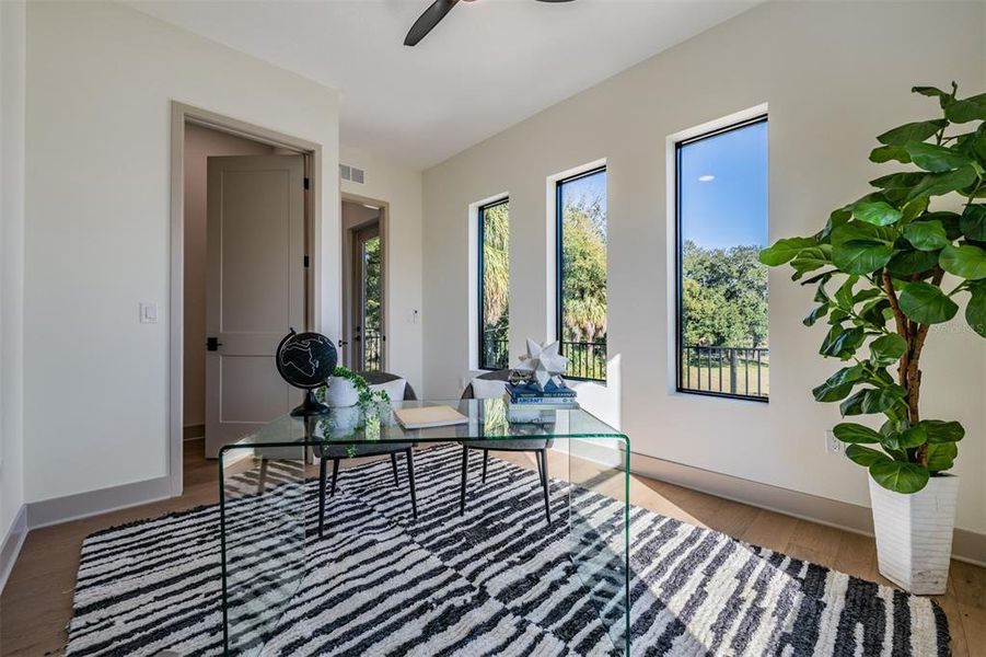 Furnished interior view inside a new home in , Tampa (Image 13).