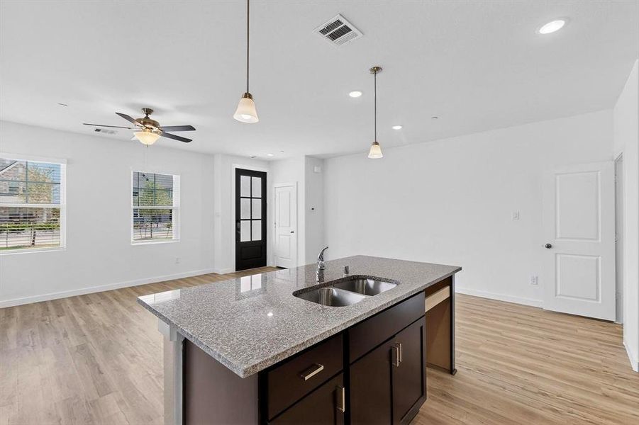 Furnished interior view inside a new home in Solterra Texas, Mesquite (Image 14).