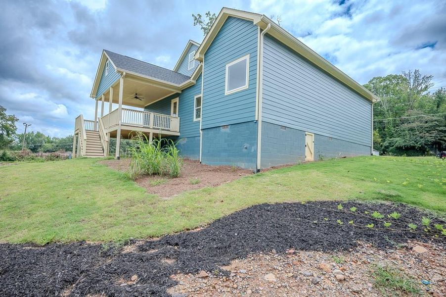 Front exterior of a new home in , Atlanta, GA, highlighting curb appeal (Image 16).