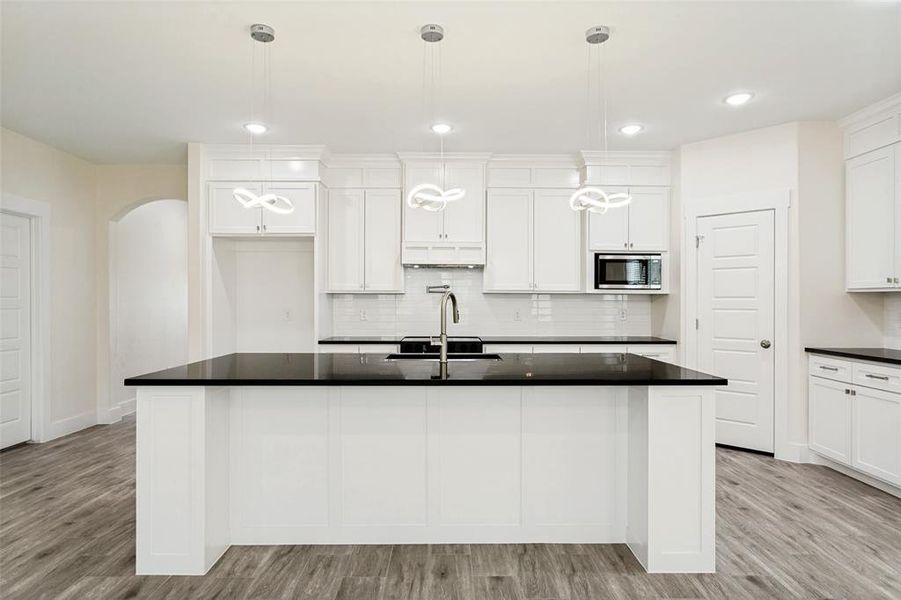 Furnished interior view inside a new home in , Fort Worth (Image 11).