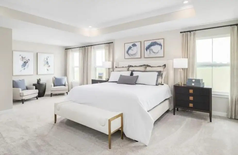 Furnished interior view inside a new home in , Commerce (Image 11).