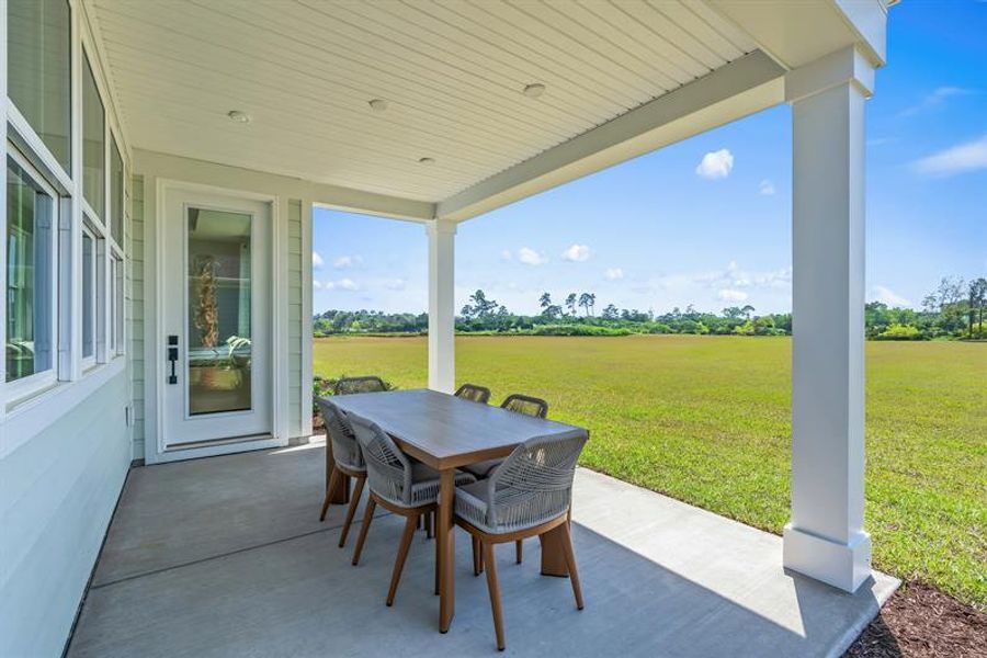 Representative exterior details of a home built from the Geneva by Ryan Homes in Sea Trail, Sunset Beach (Image 2).