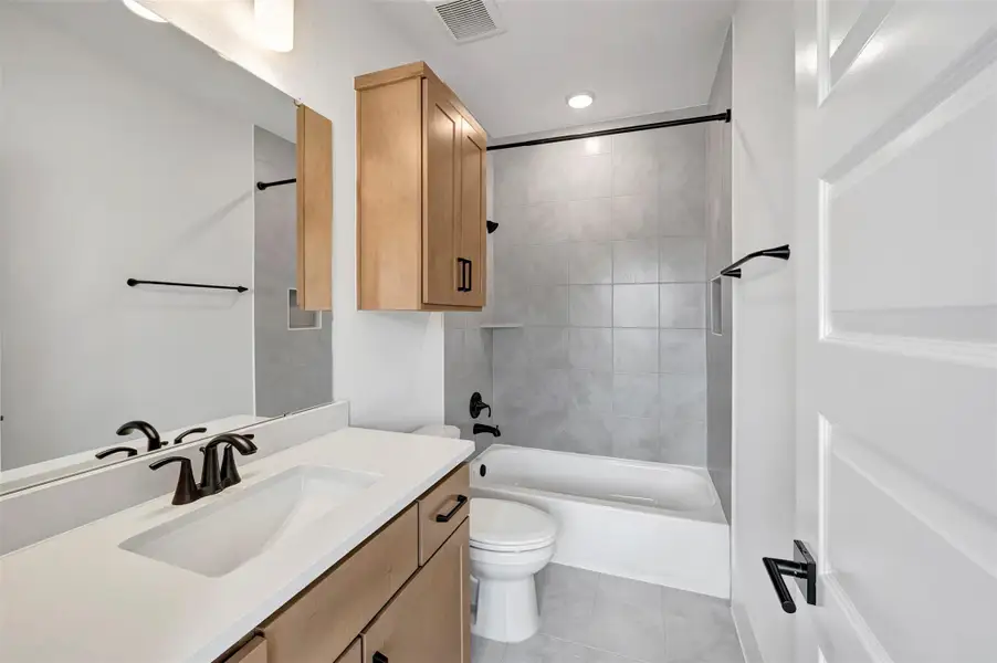 Furnished interior view inside a new home in Easthaven at Bridgeland Central - Horizon Collection, Cypress (Image 8).