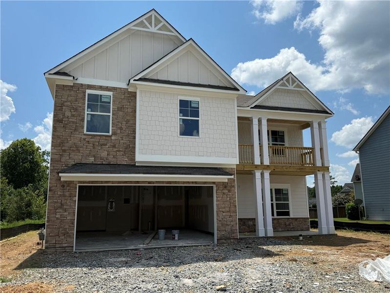 In-progress construction of a new home in Maple Village, Adairsville, GA (Image 22). In-progress construction of a new home in Maple Village, Adairsville, GA (Image 22).
