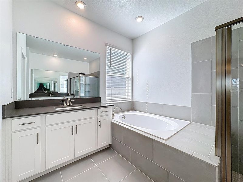 Furnished interior view inside a new home in Bridgewalk, St. Cloud (Image 9).
