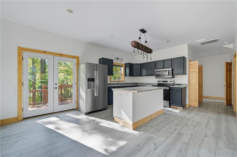 Furnished interior view inside a new home in , Talking Rock (Image 16).