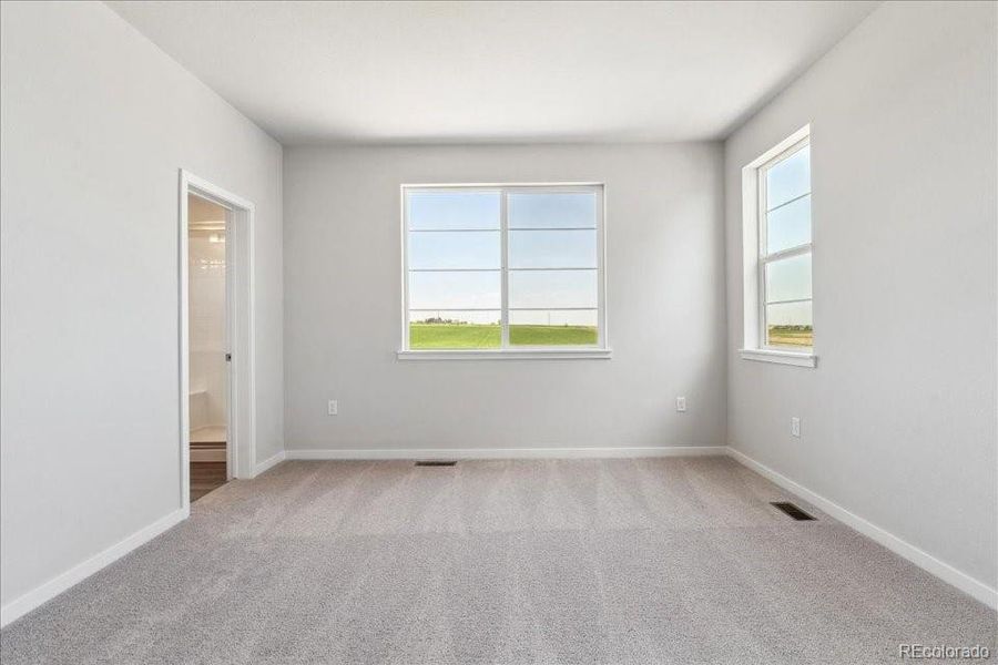 Spacious, unfurnished interior of a new home in Floret Collection at Parkdale Commons, Lafayette (Image 15).