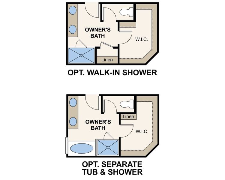 2D floor plan layout of this home in Stallion Run, Buda, TX (Image 4).