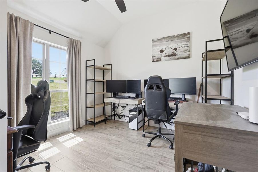 Furnished interior view inside a new home in The Ranches at Valley View, Springtown (Image 10).