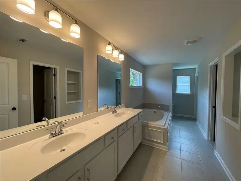 Furnished interior view inside a new home in , Buford (Image 3).