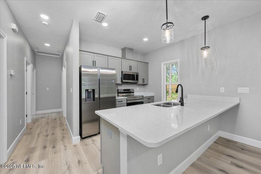 Furnished interior view inside a new home in , Interlachen (Image 6).