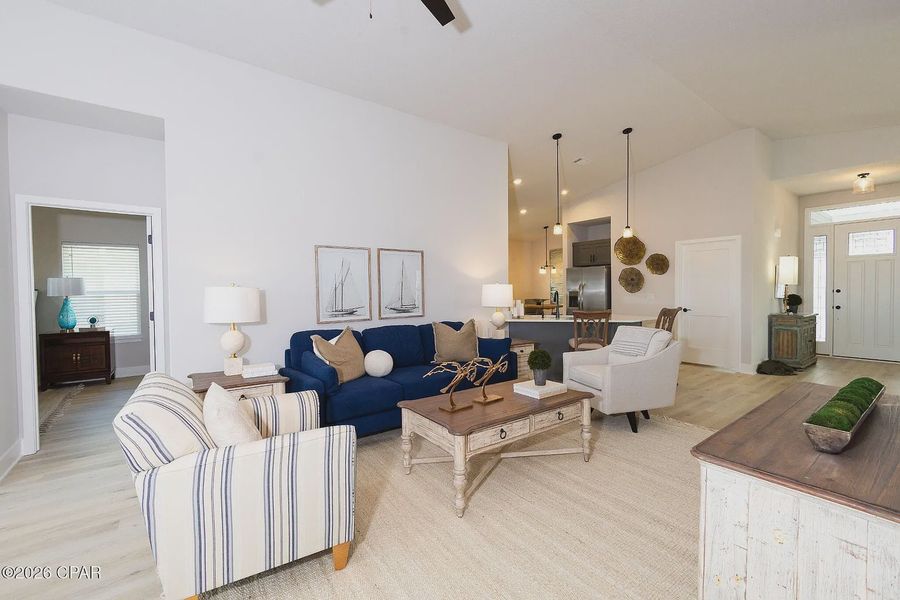 Furnished interior view inside a new home in Parkbrook, Panama City (Image 10).