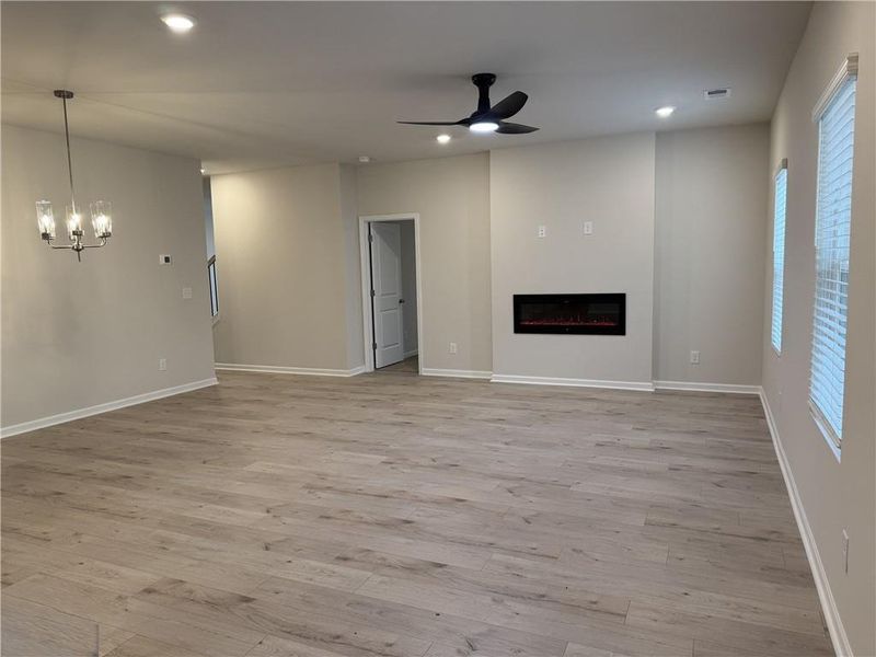 Spacious, unfurnished interior of a new home in Southern Hills, McDonough (Image 26).