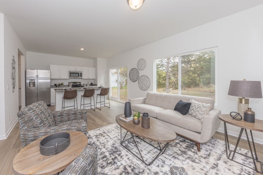 Representative furnished interior of a home built from the The Hartwell by Norfolk Homes in Individual Homes - Jackson County, Jackson (Image 20).