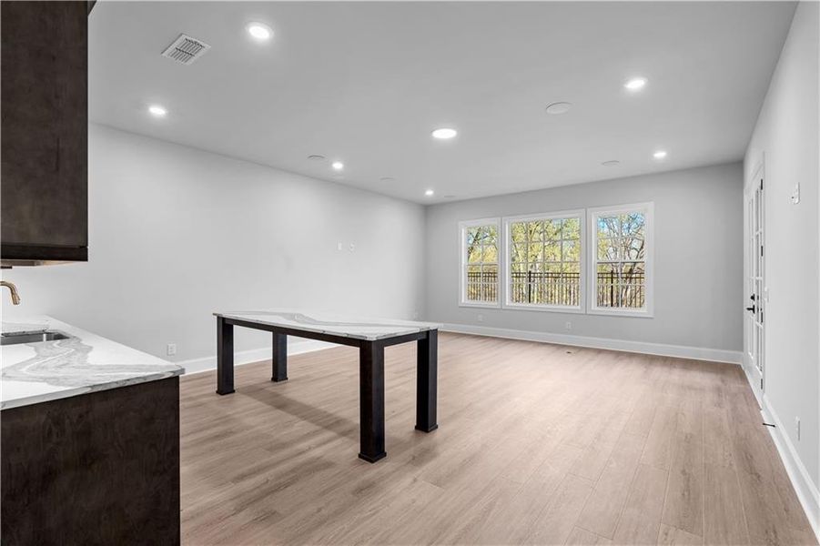 Furnished interior view inside a new home in , Peachtree Corners (Image 34). Furnished interior view inside a new home in , Peachtree Corners (Image 34).