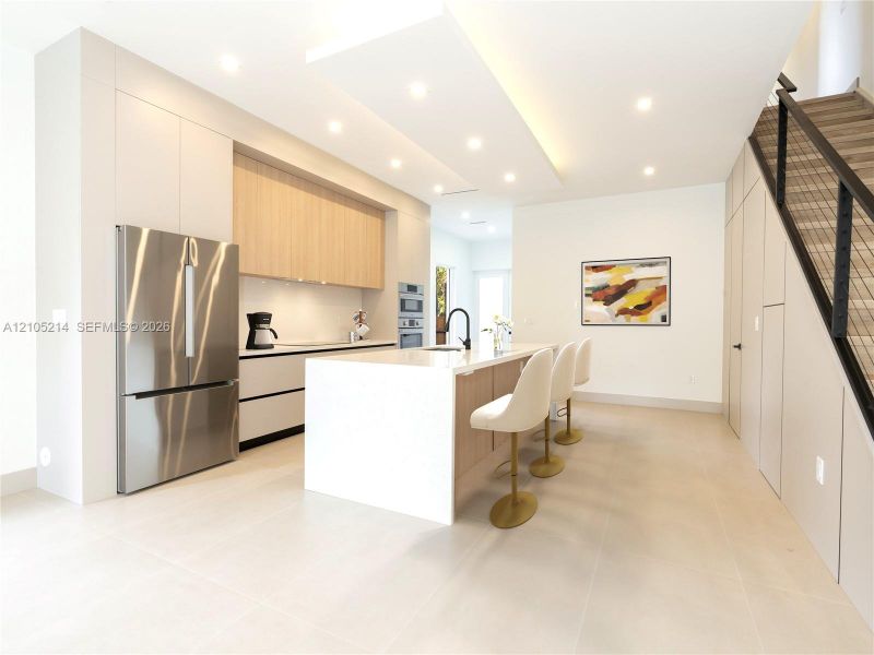Furnished interior view inside a new home in , Fort Lauderdale (Image 7). Furnished interior view inside a new home in , Fort Lauderdale (Image 7).