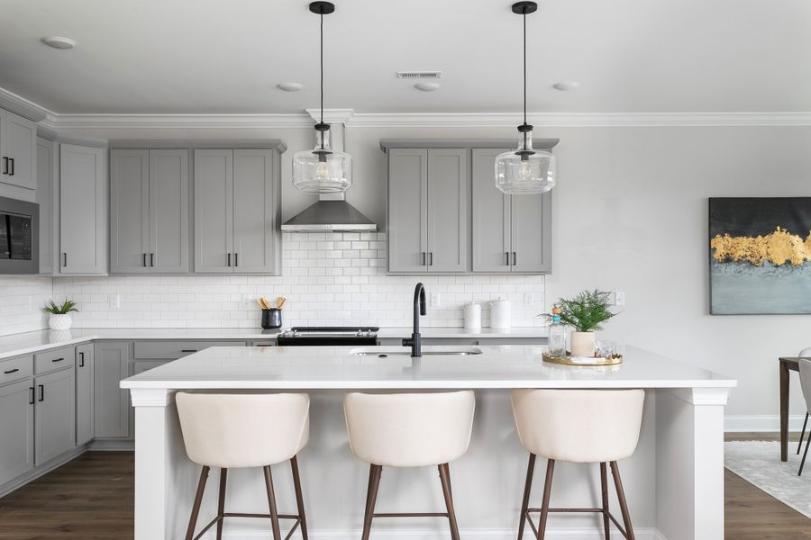 Representative furnished interior of a home built from the The Yosemite by Greentech Homes LLC in The Thicket at Sedman Hills, Hixson (Image 7).