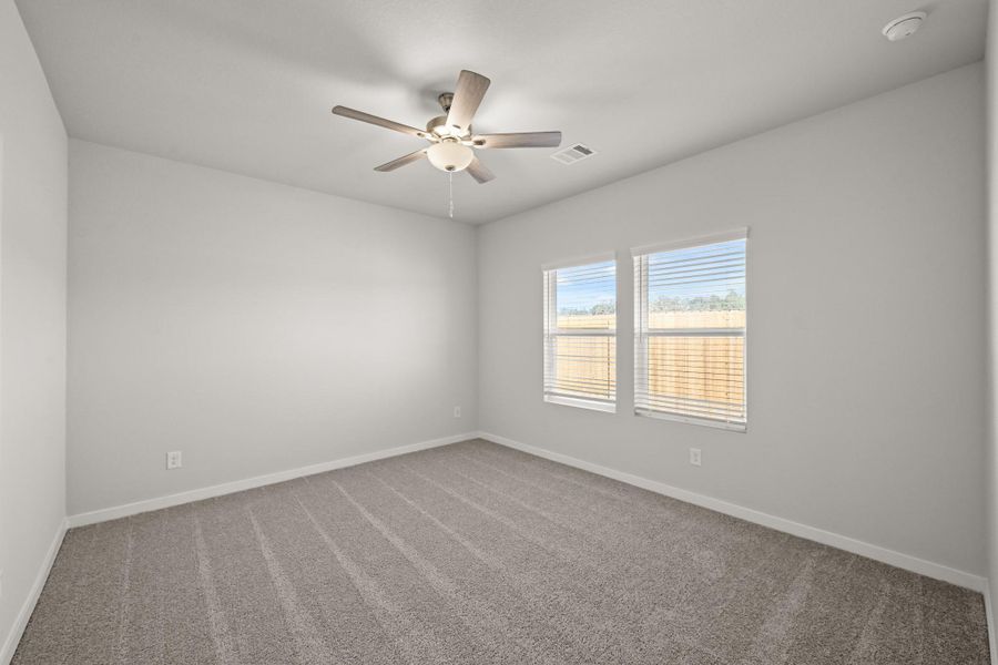 Spacious, unfurnished interior of a new home in Northpark South, Porter (Image 15). Spacious, unfurnished interior of a new home in Northpark South, Porter (Image 15).