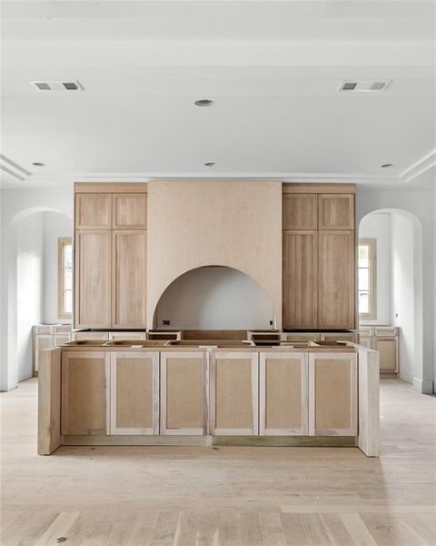 Furnished interior view inside a new home in , Dallas (Image 15).