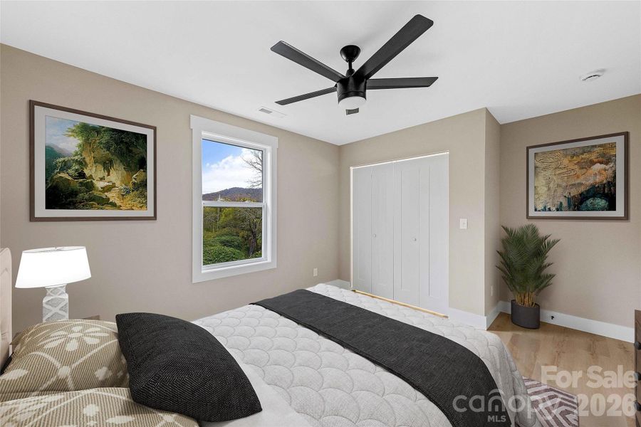 Furnished interior view inside a new home in , Hendersonville (Image 26).