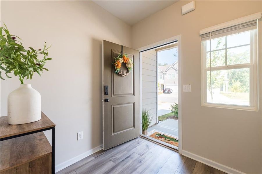 Furnished interior view inside a new home in , Hoschton (Image 15).
