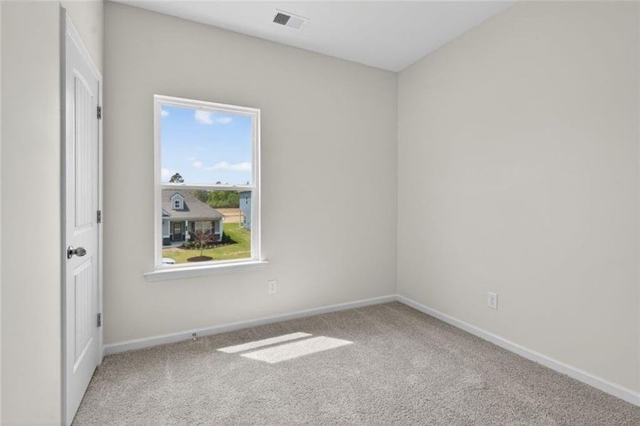 Spacious, unfurnished interior of a new home in Southbend, Rome (Image 32). Spacious, unfurnished interior of a new home in Southbend, Rome (Image 32).