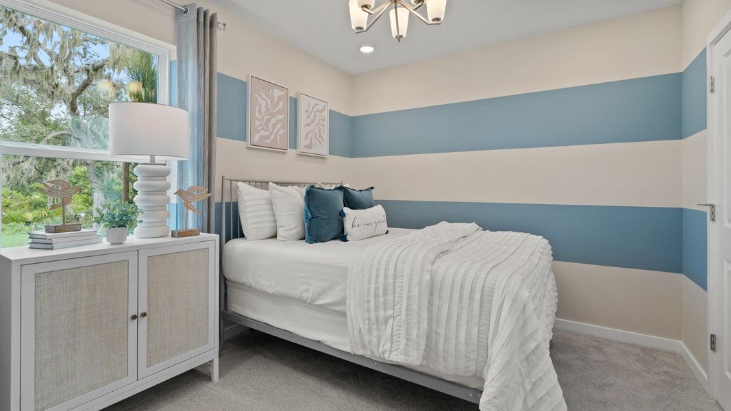 Ponte Vedra Model Secondary Bedroom at Willowbrook North by DRB Homes in Winter Haven FL Ponte Vedra Model Secondary Bedroom at Willowbrook North by DRB Homes in Winter Haven FL