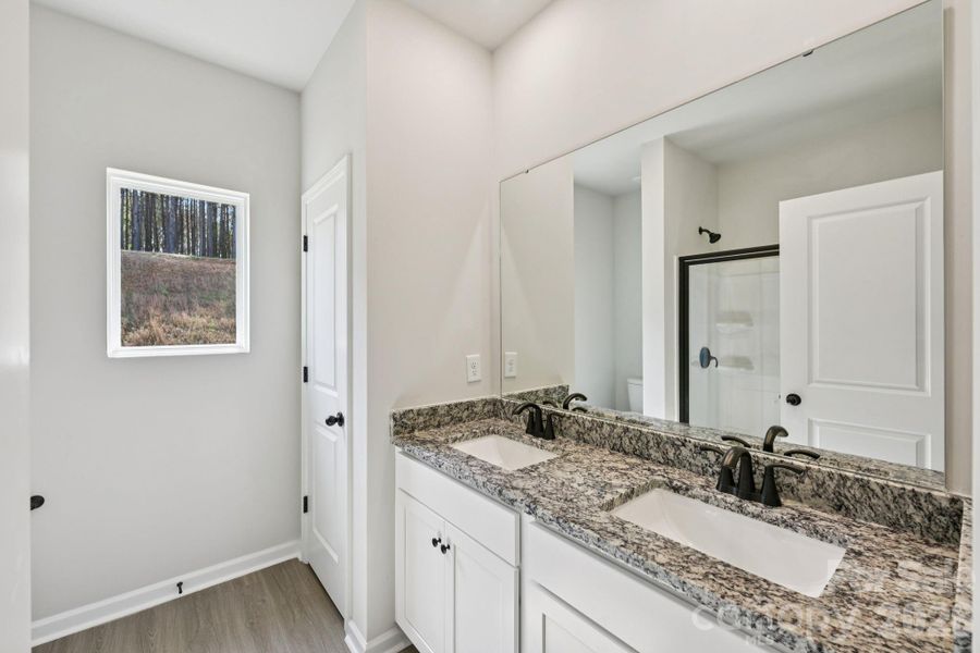 Furnished interior view inside a new home in Willow Estates, Shelby (Image 6).