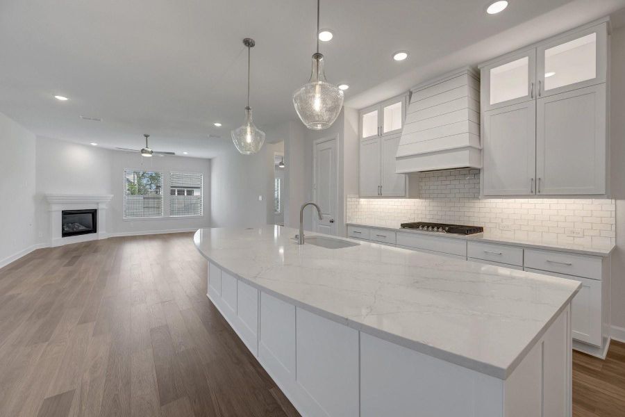 Furnished interior view inside a new home in Riceland - Summit Collection, Mont Belvieu (Image 7).
