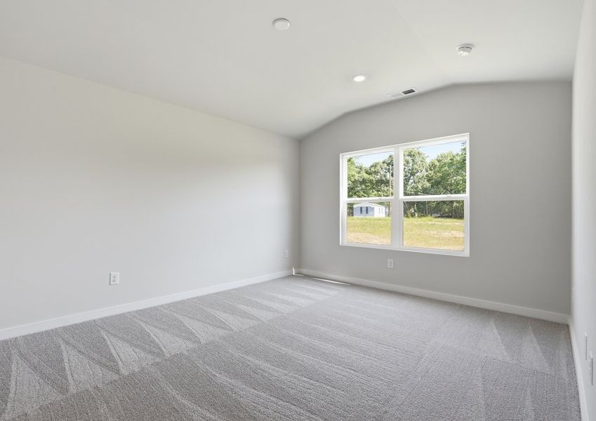 Fall in love with the spacious master bedroom